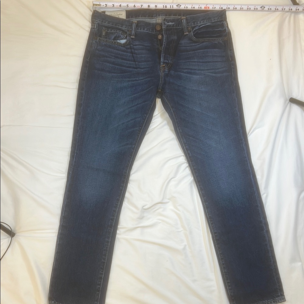 Abercrombie & Fitch Slim Jeans Medium-Dark Wash